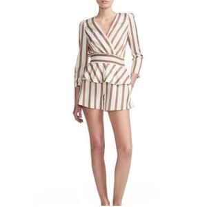 Maje long sleeve romper